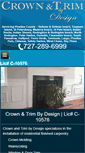 Mobile Screenshot of crownandtrimbydesign.com